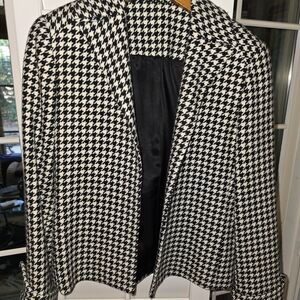 Drama Houndstooth Blazer